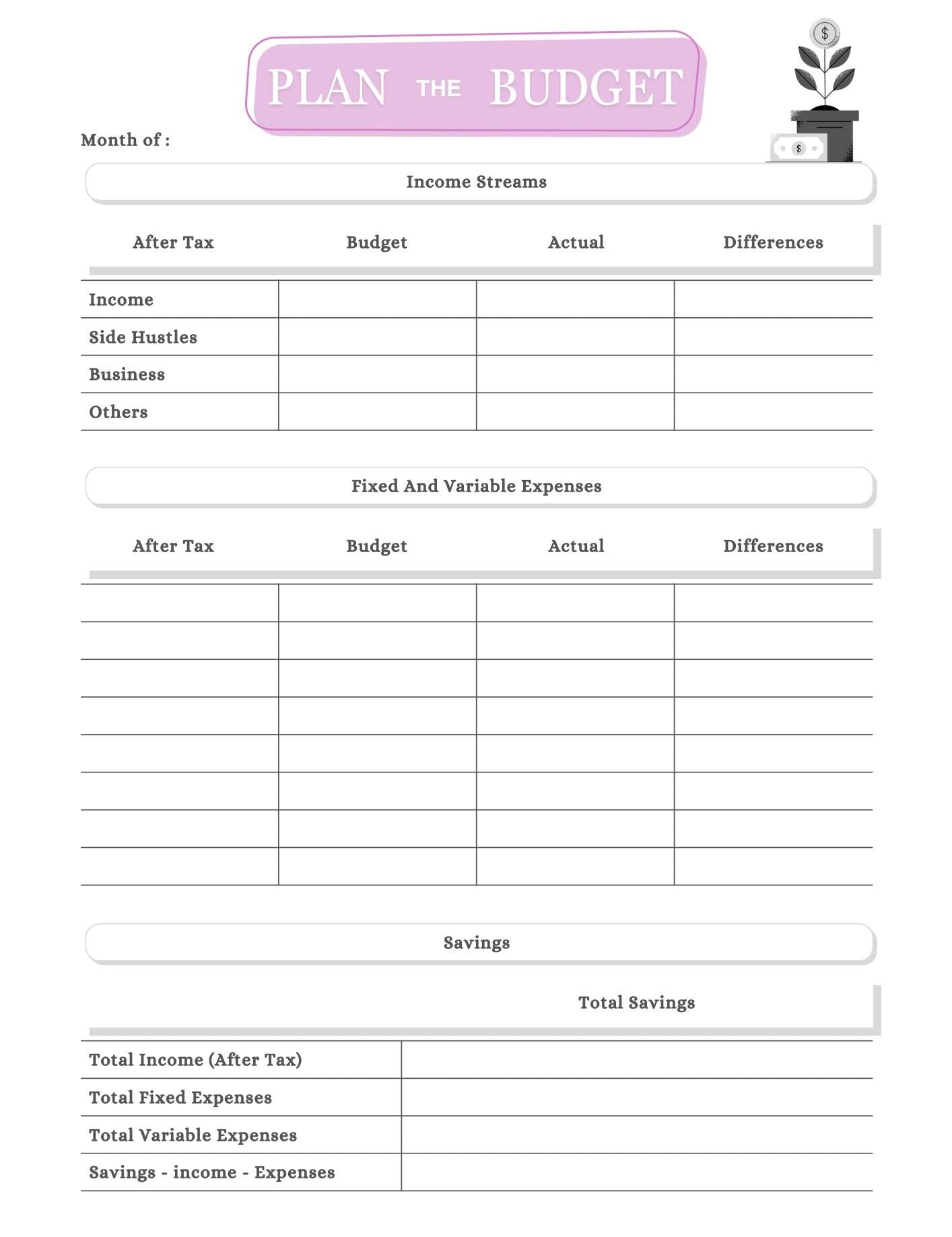 Comprehensive Digital Planner Bundle: Life, Fitness, Budget, Wedding & Meal Templates (Editable in Canva)