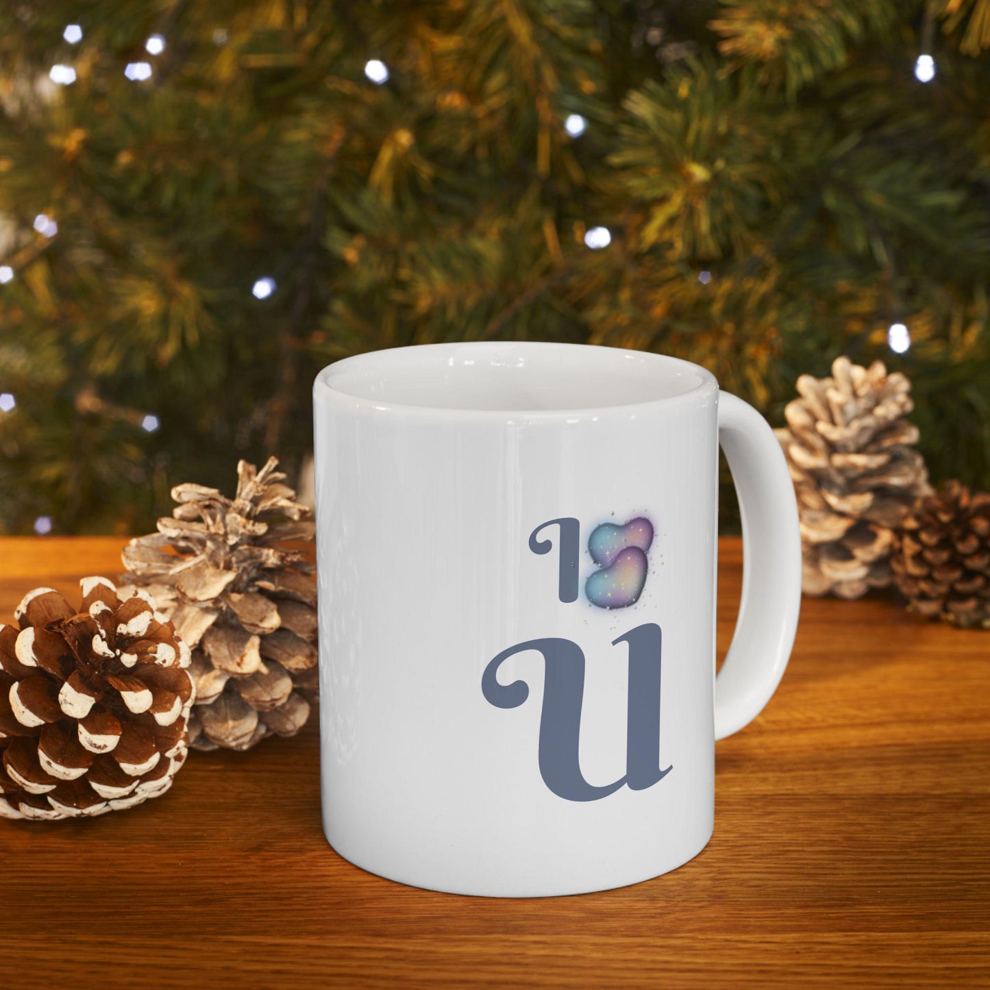 Dreamy Ceramic Coffee Mug: Inspirational Art Drinkware