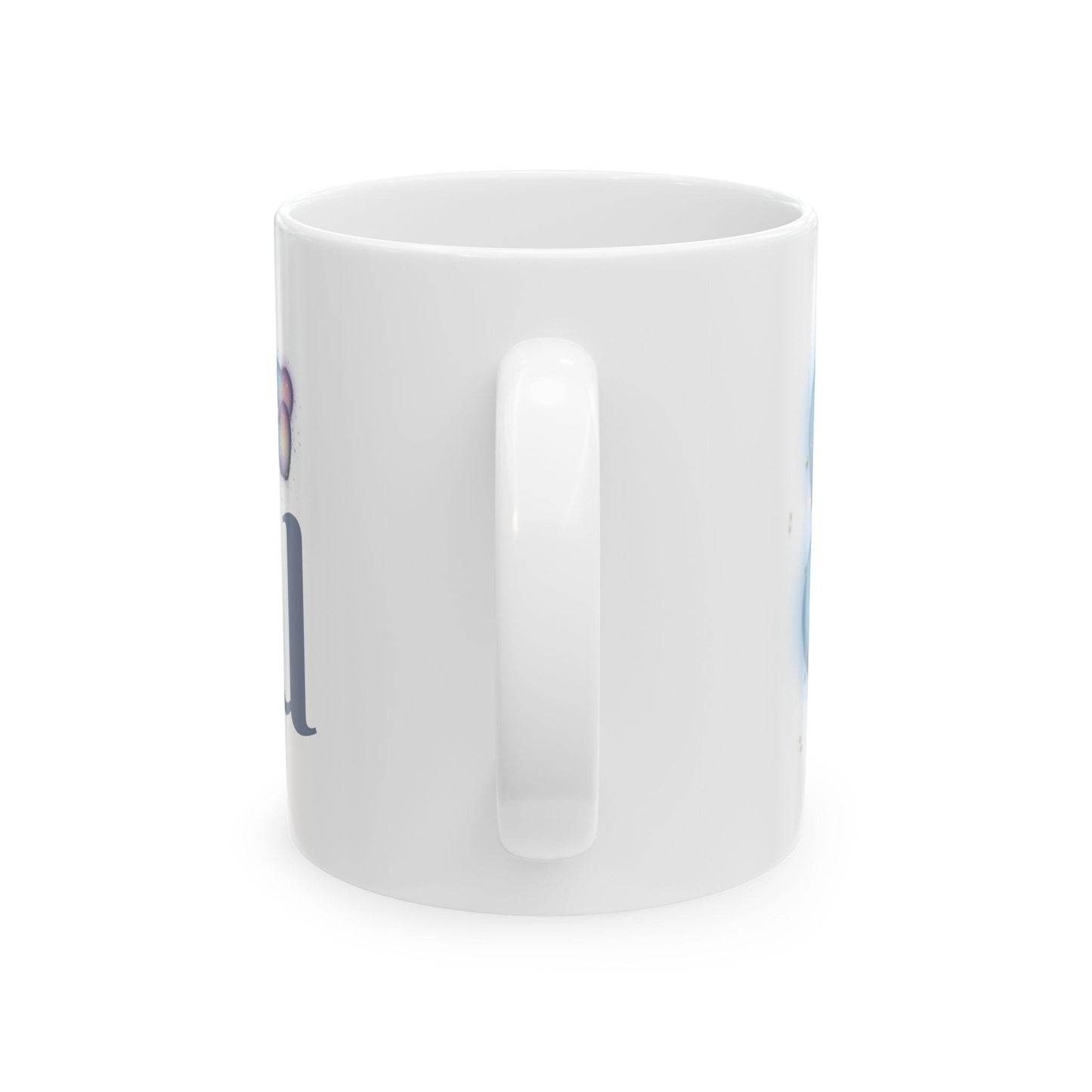 Dreamy Ceramic Coffee Mug: Inspirational Art Drinkware