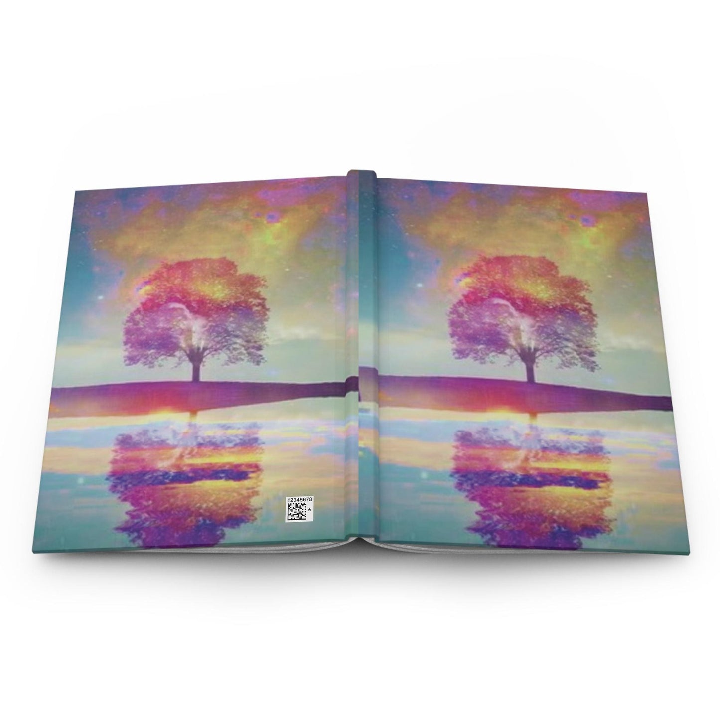 Celestial Aurora Borealis Journal: Galaxy-Inspired Tree Notebook for Night Sky Dreamers & Stargazers