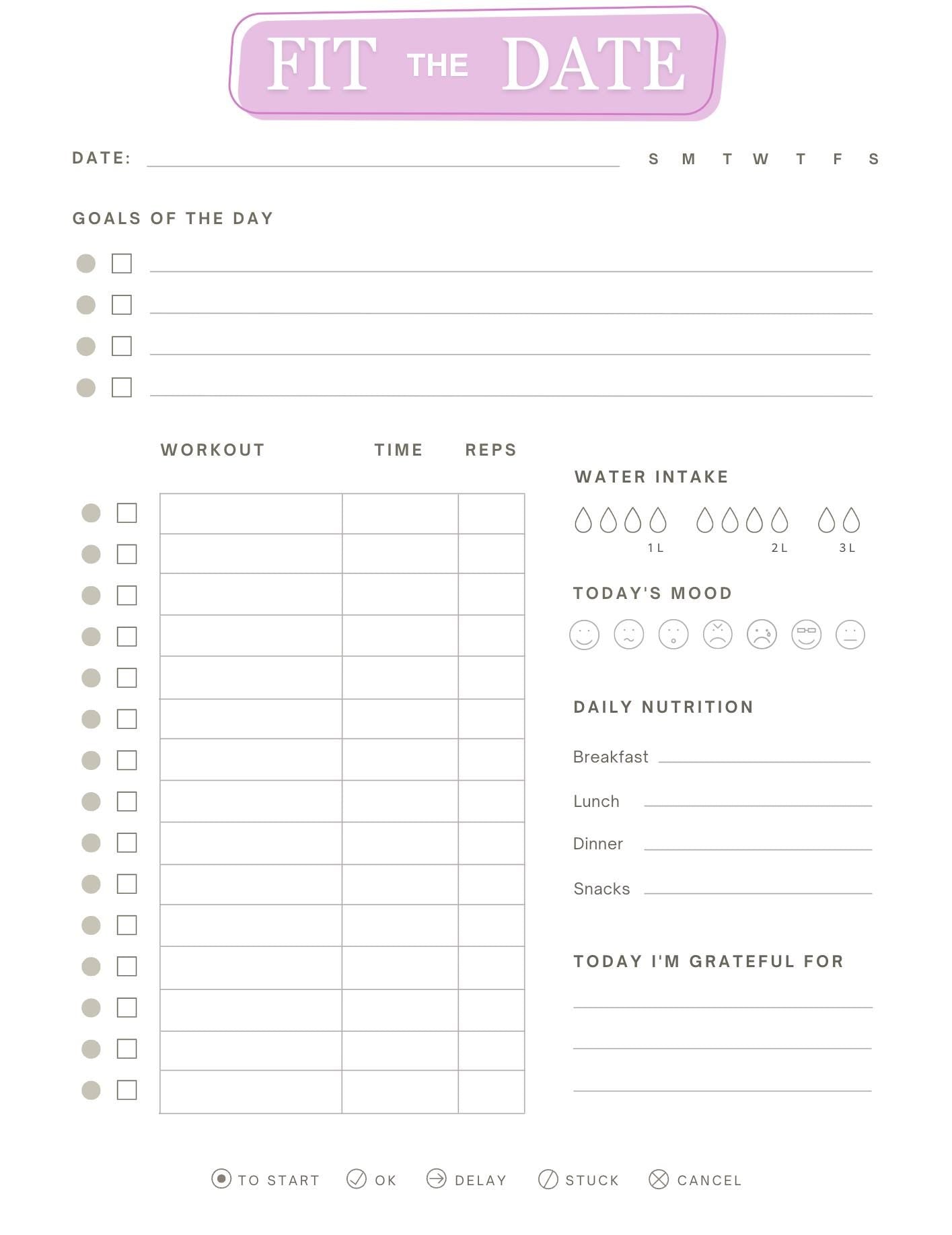 Comprehensive Digital Planner Bundle: Life, Fitness, Budget, Wedding & Meal Templates (Editable in Canva)