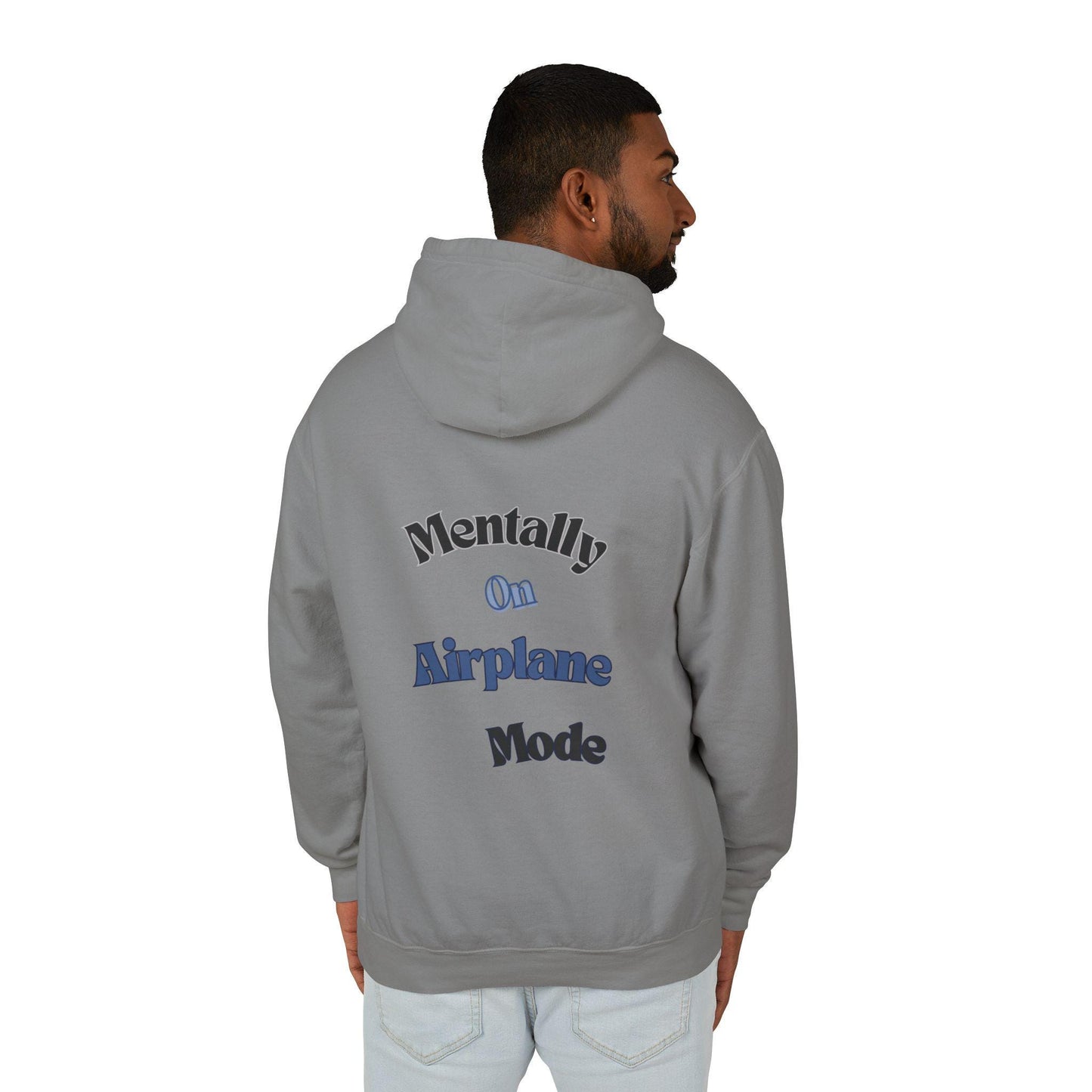 Mentally on Airplane Mode Hoodie, Aesthetic Cute Sweatshirt for Mental Escape, Hoodie and Sweatshirt lovers, 75% OFF