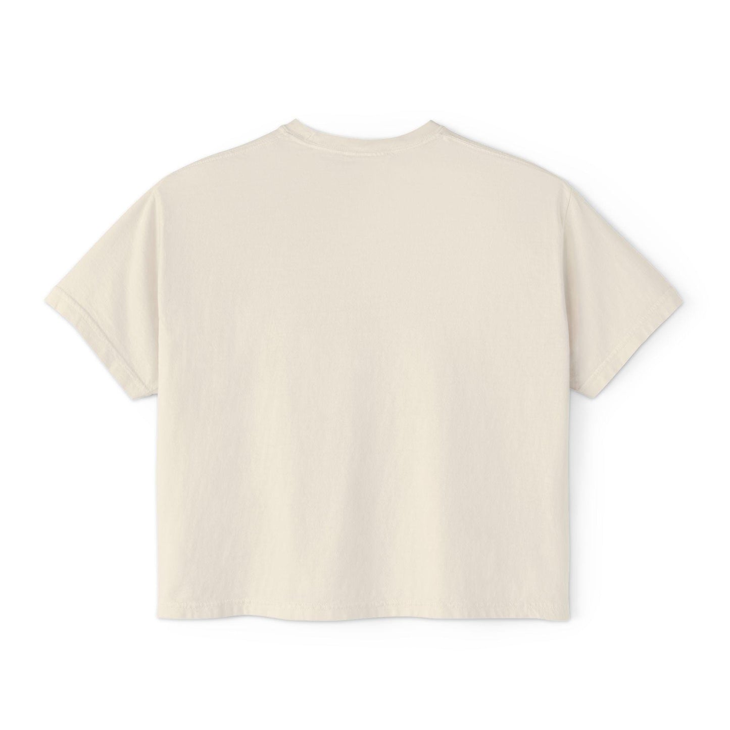 Quirky Cat Lover Boxy Tee: Pigment-Dyed Comfort Shirt