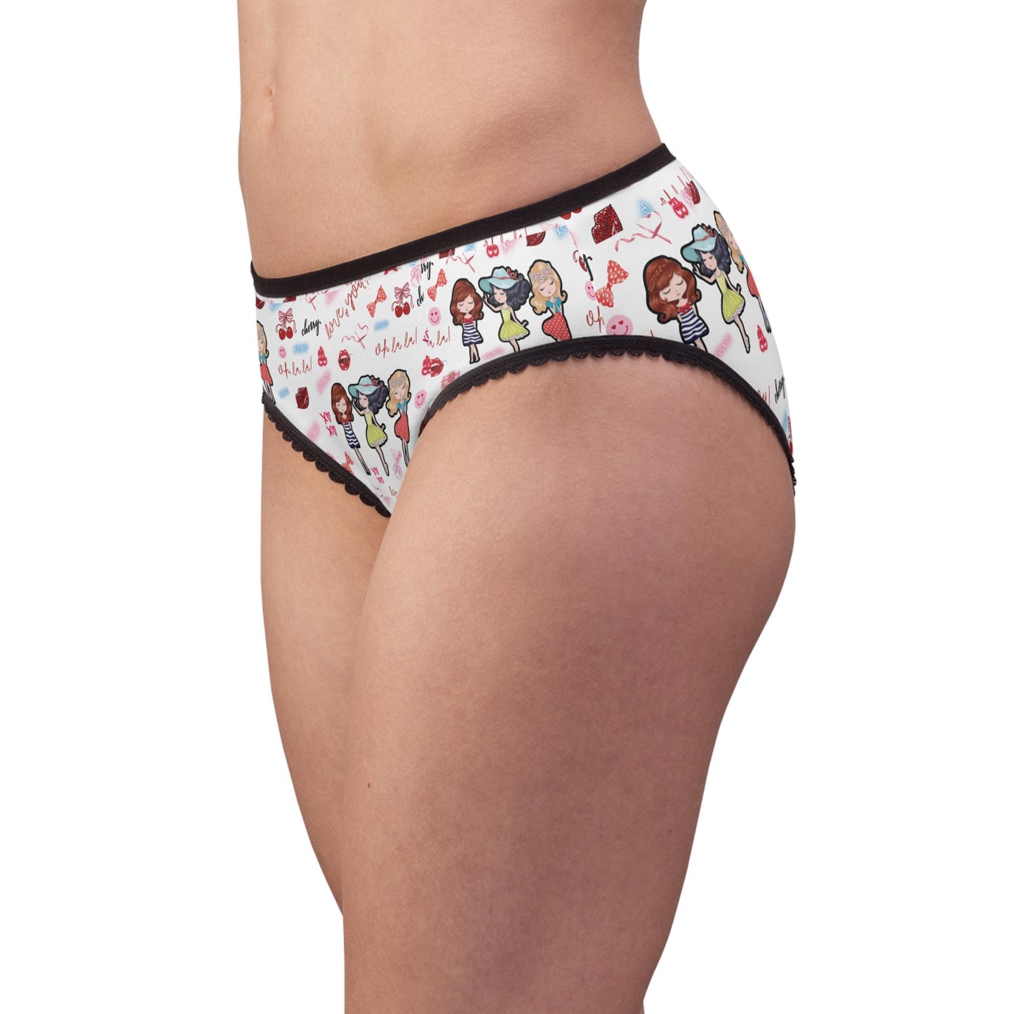 Playful Women's Briefs: Cute, Comfy Lingerie & Underwear - Fun Prints for Everyday Comfort