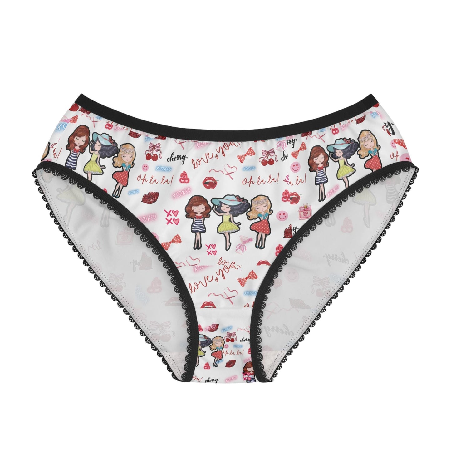 Playful Women's Briefs: Cute, Comfy Lingerie & Underwear - Fun Prints for Everyday Comfort