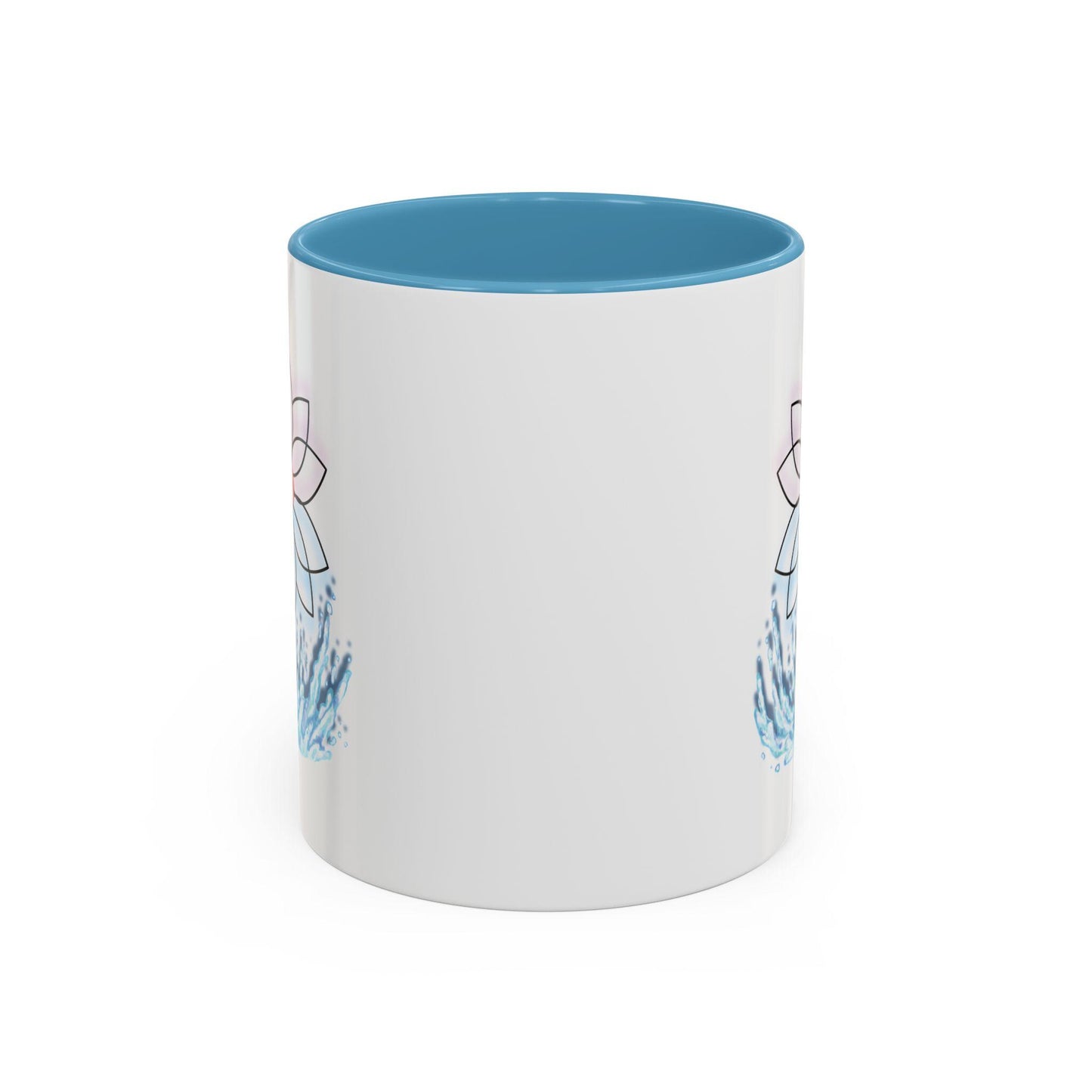 Lotus Coffee Mug: Inspirational Floral Tea Cup, Meditation Gift