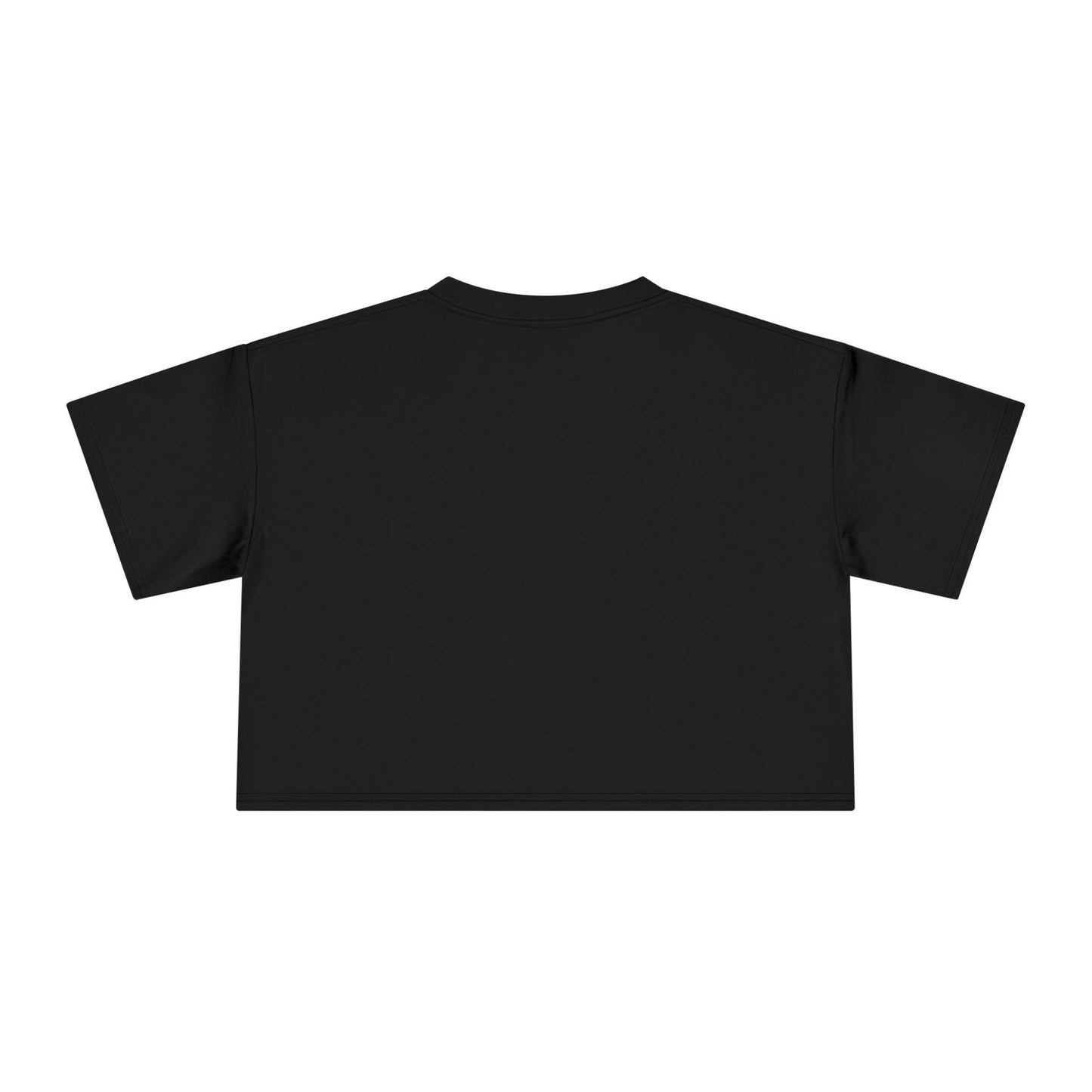 Spooky Cat Crop Tee: Halloween Women's Top, Gift for Cat Lovers