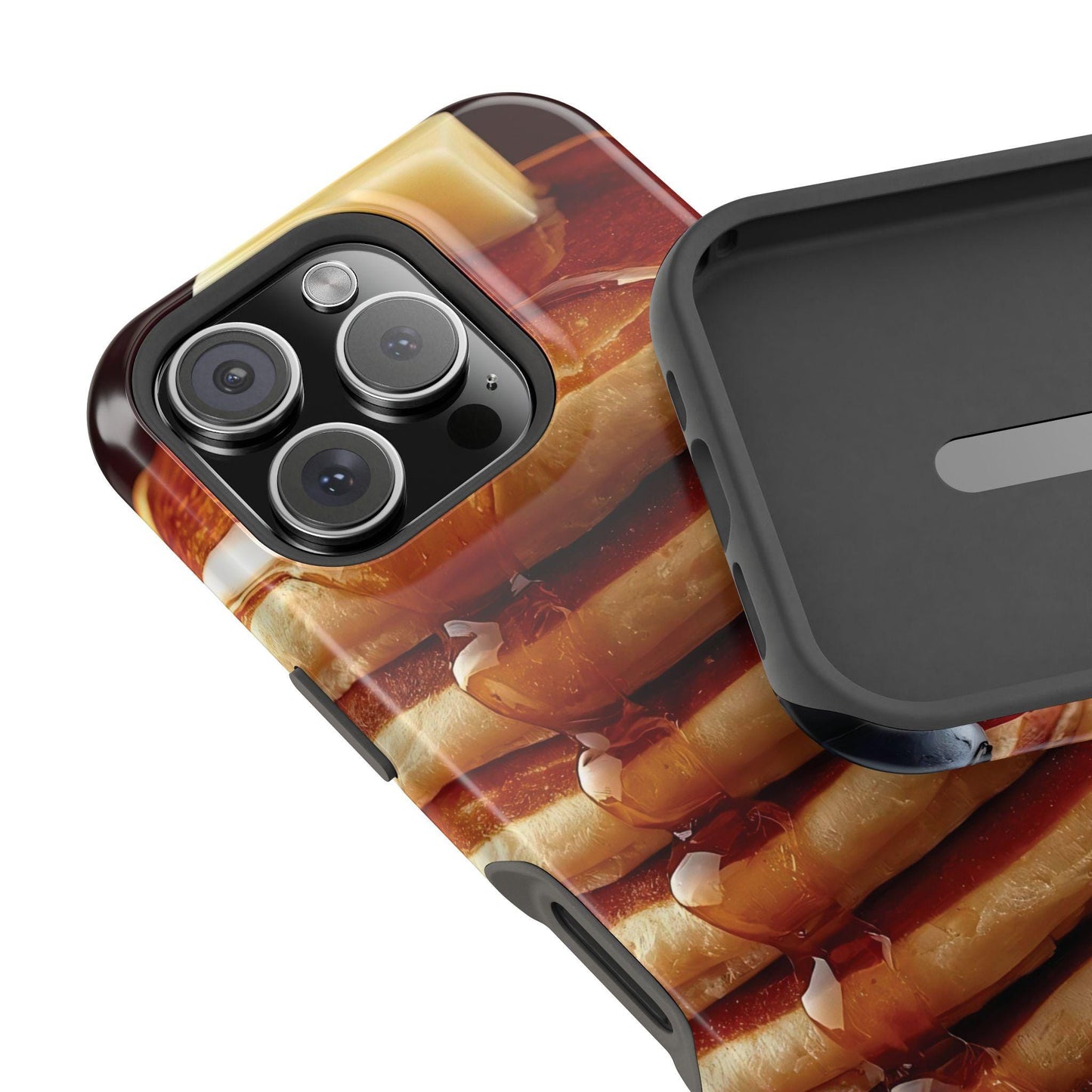 Blueberry Pancake iPhone Case: MagSafe Compatible, Foodie Gift