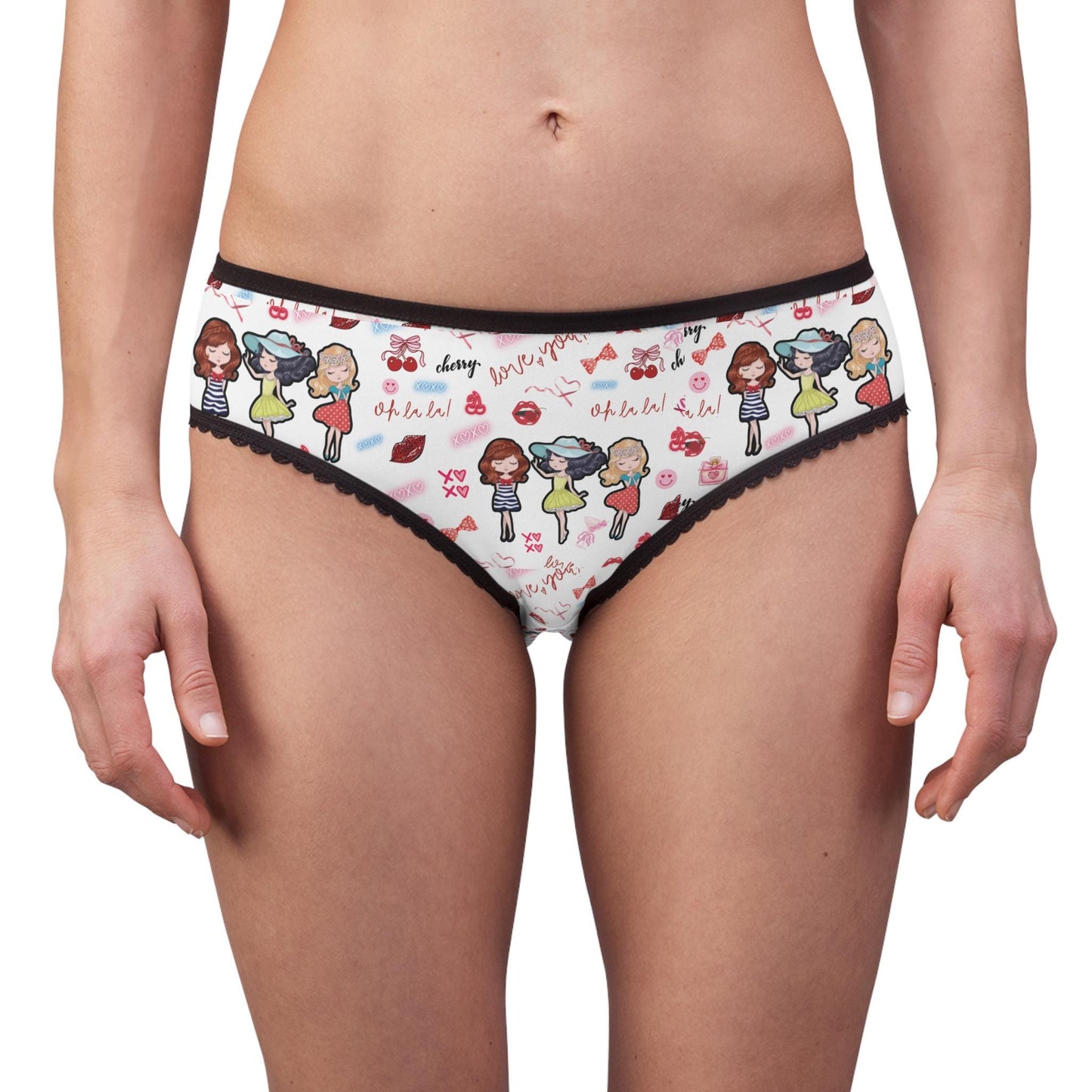 Playful Women's Briefs: Cute, Comfy Lingerie & Underwear - Fun Prints for Everyday Comfort
