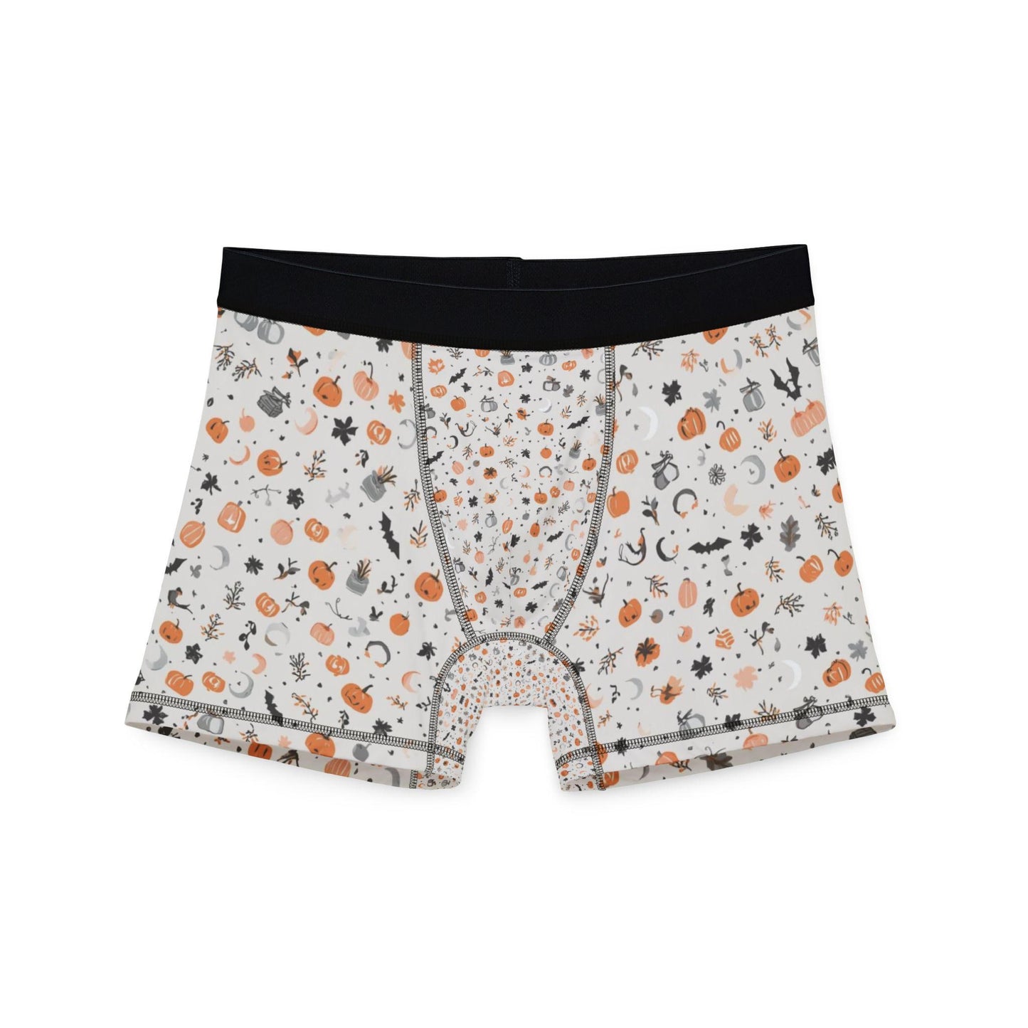 Fun Halloween Patterned Men's Boxers, Comfortable Underwear, Gift for Him, Casual Everyday Wear, Unique Style, Novelty Boxers
