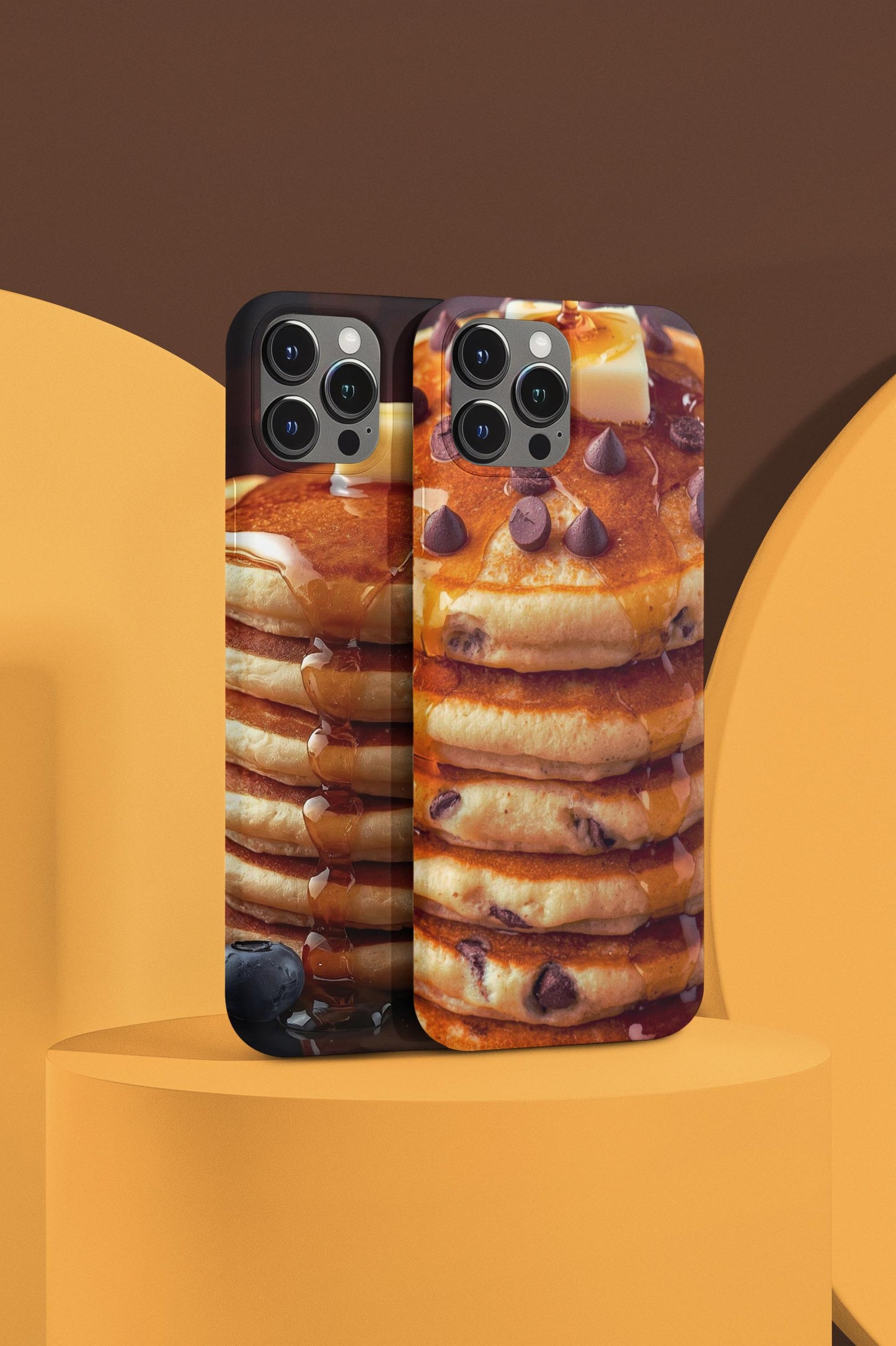 Blueberry Pancake iPhone Case: MagSafe Compatible, Foodie Gift
