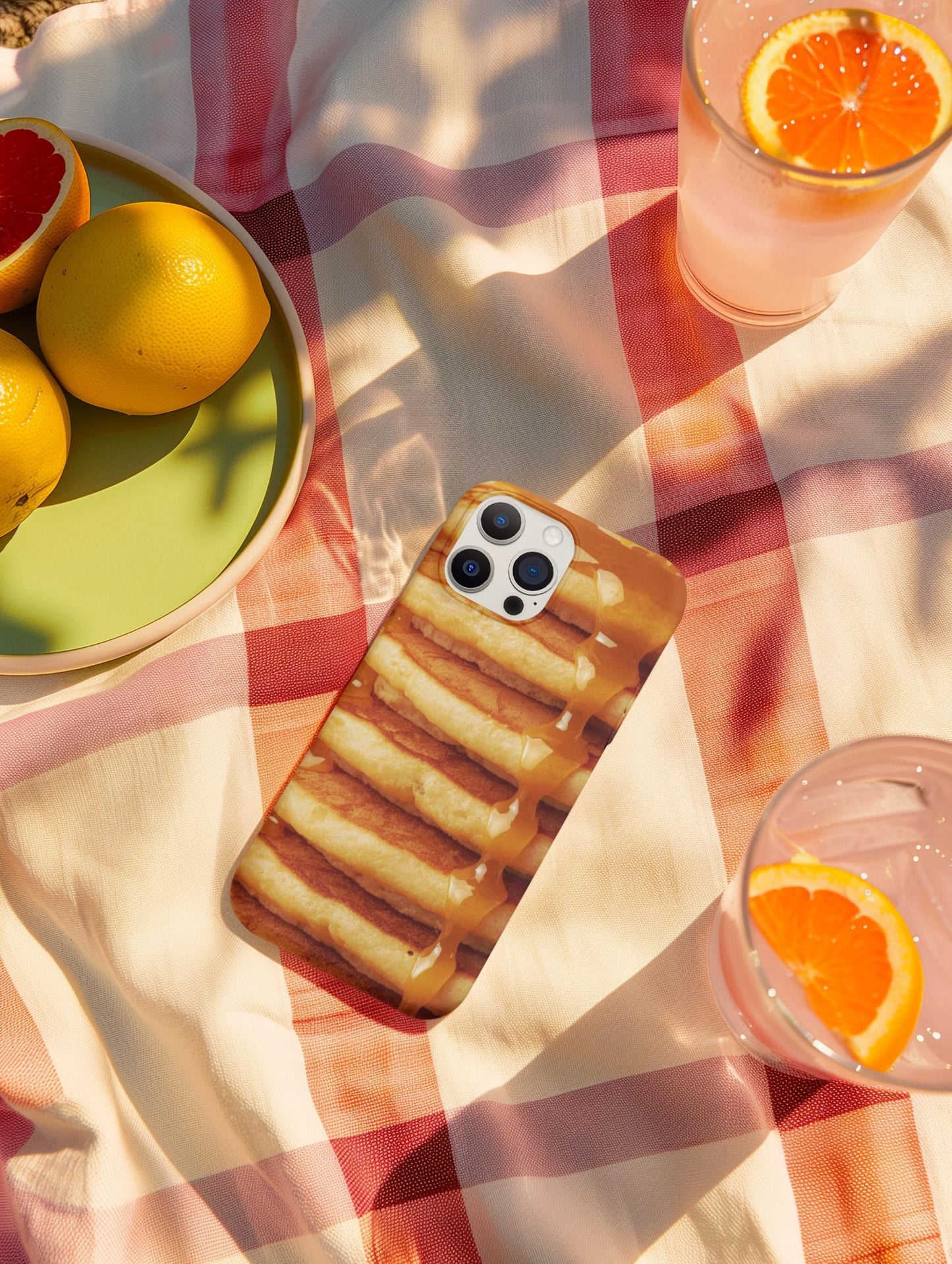 Dulce de Leche Pancake Phone Case: Foodie Gift, Magnetic, Tough