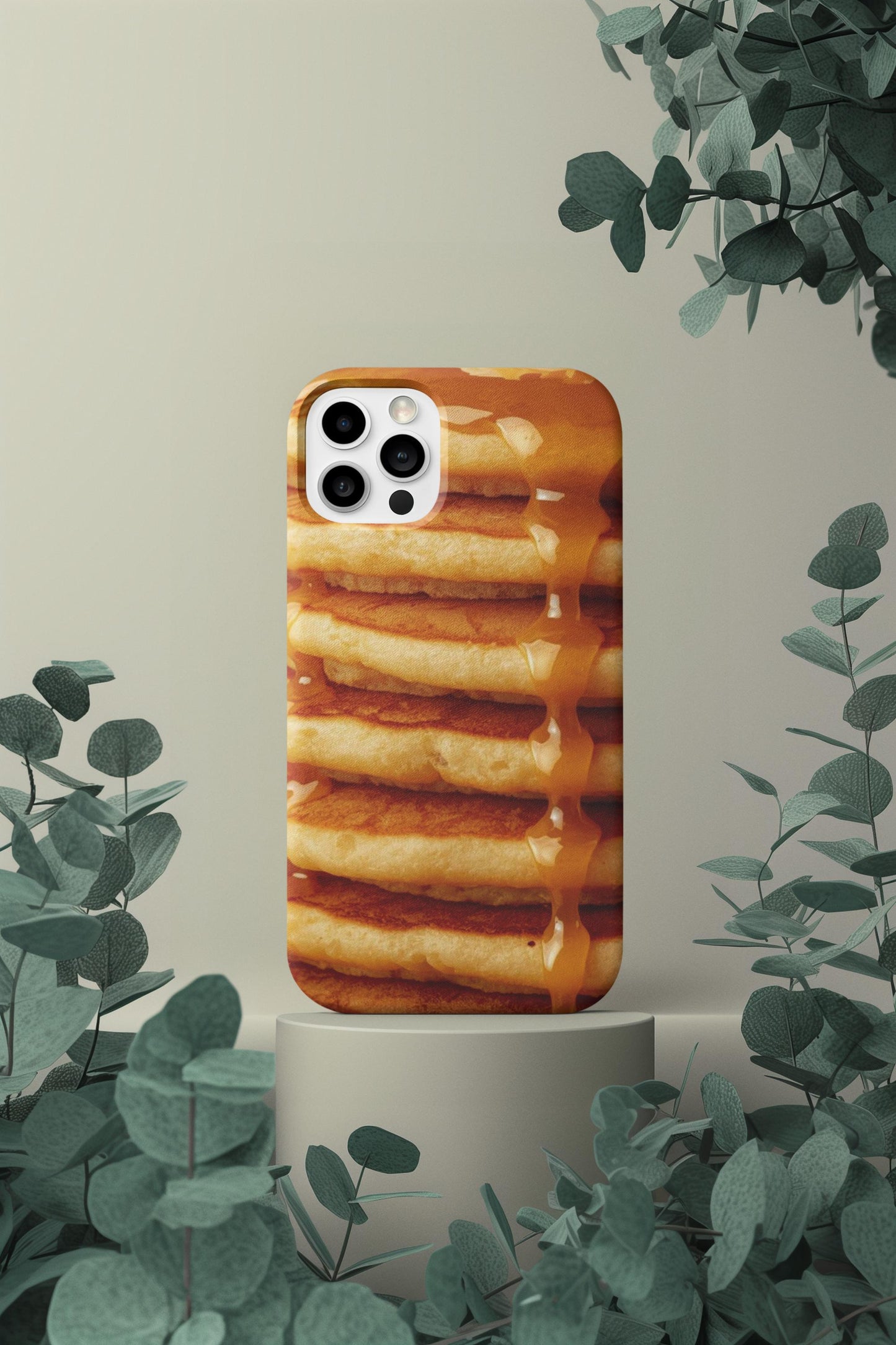Dulce de Leche Pancake Phone Case: Foodie Gift, Magnetic, Tough