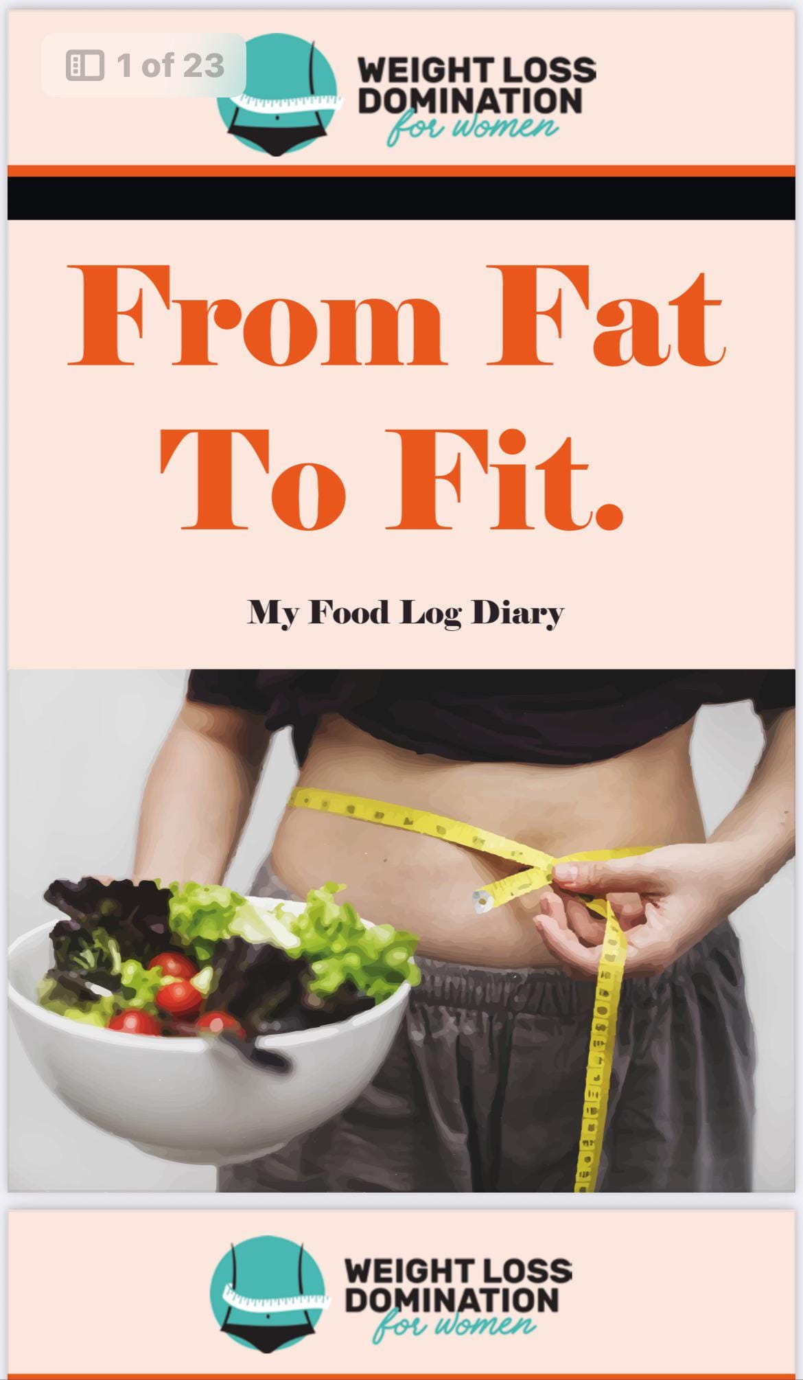 Food Editing Journal: Transform Your Health with Macro Tracking and Fitness Logging