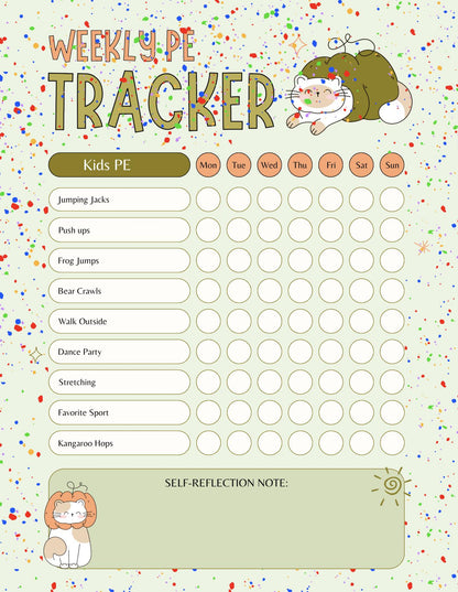 Kids Planner Bundle: Homeschool Organizer with Coloring Pages (Digital Download)
