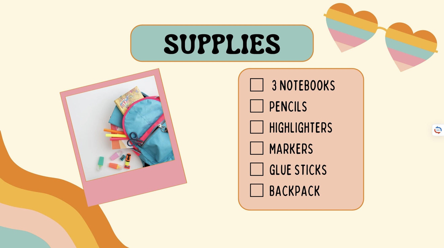Editable Digital Academic Planner: Customizable School Year Organizer with Student Templates