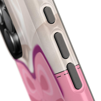 Pink Bow Magnetic Phone Case: Stylish Magsafe Compatible Cover