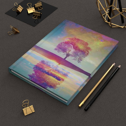 Celestial Aurora Borealis Journal: Galaxy-Inspired Tree Notebook for Night Sky Dreamers & Stargazers