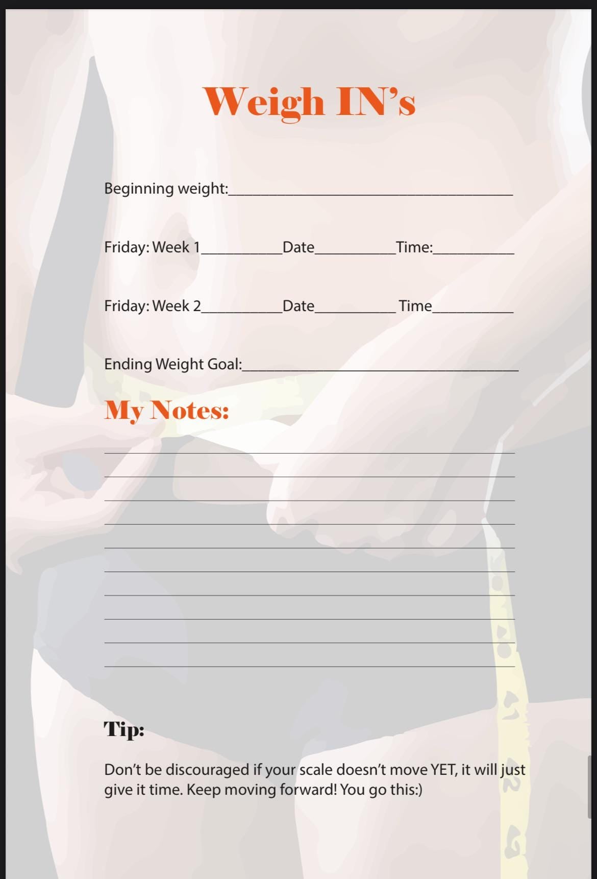 Food Editing Journal: Transform Your Health with Macro Tracking and Fitness Logging