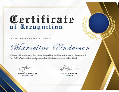 Editable Certificate Bundle: Student, Attendance, Appreciation (PDF Download)