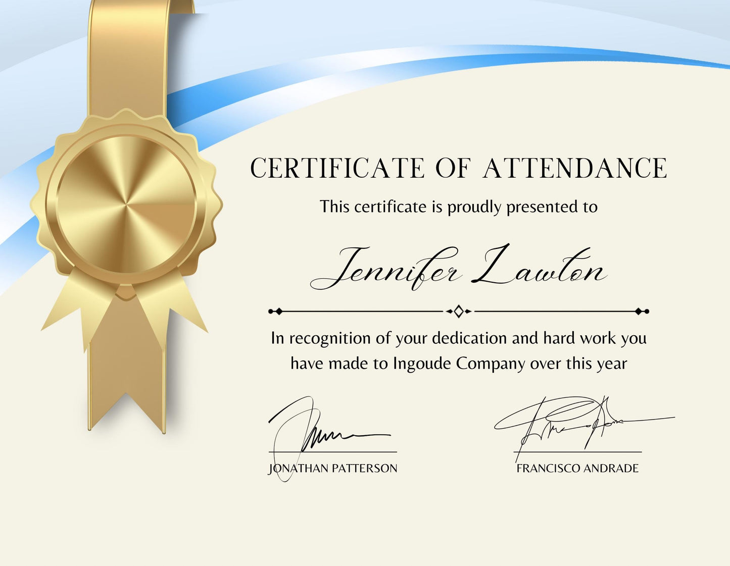 Editable Certificate Bundle: Student, Attendance, Appreciation (PDF Download)