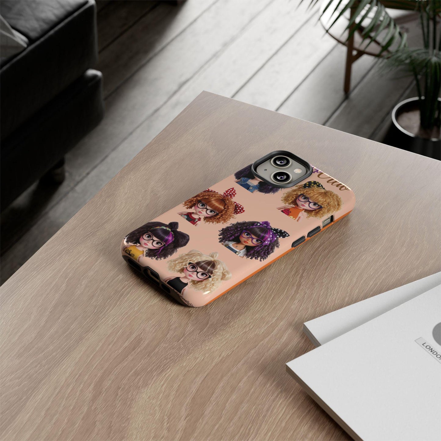 Nerdy Fashion Doll Phone Case: Protective iPhone, Samsung, Pixel Cover