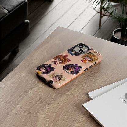 Nerdy Fashion Doll Phone Case: Protective iPhone, Samsung, Pixel Cover