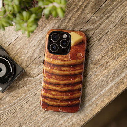 Pancake Lovers Phone Case - Tough Cases for Foodies, Breakfast Gifts, Pancake Design, Unique Gifts, Kitchen Decor
