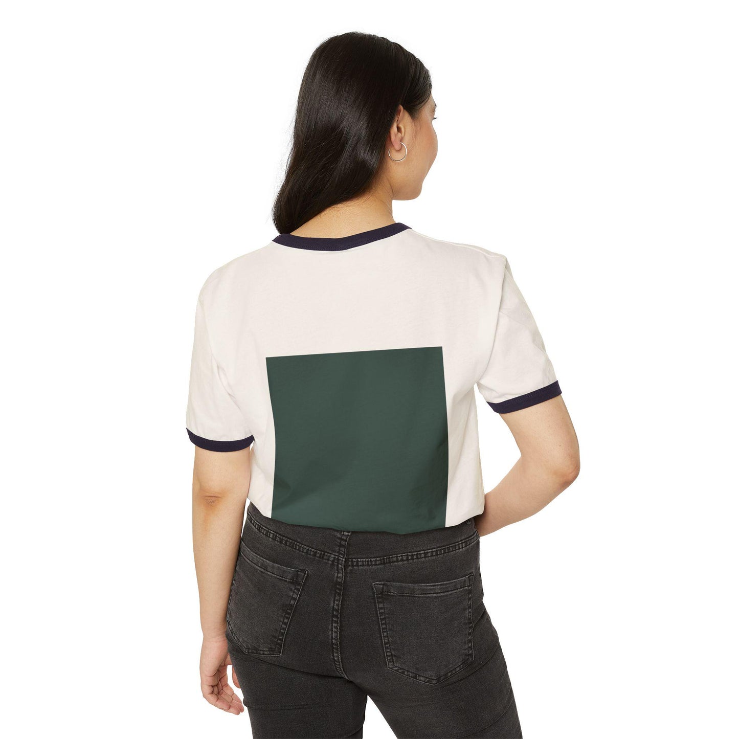 Retro Anime Ringer T-Shirt: Kawaii Cartoon Girls Graphic Tee