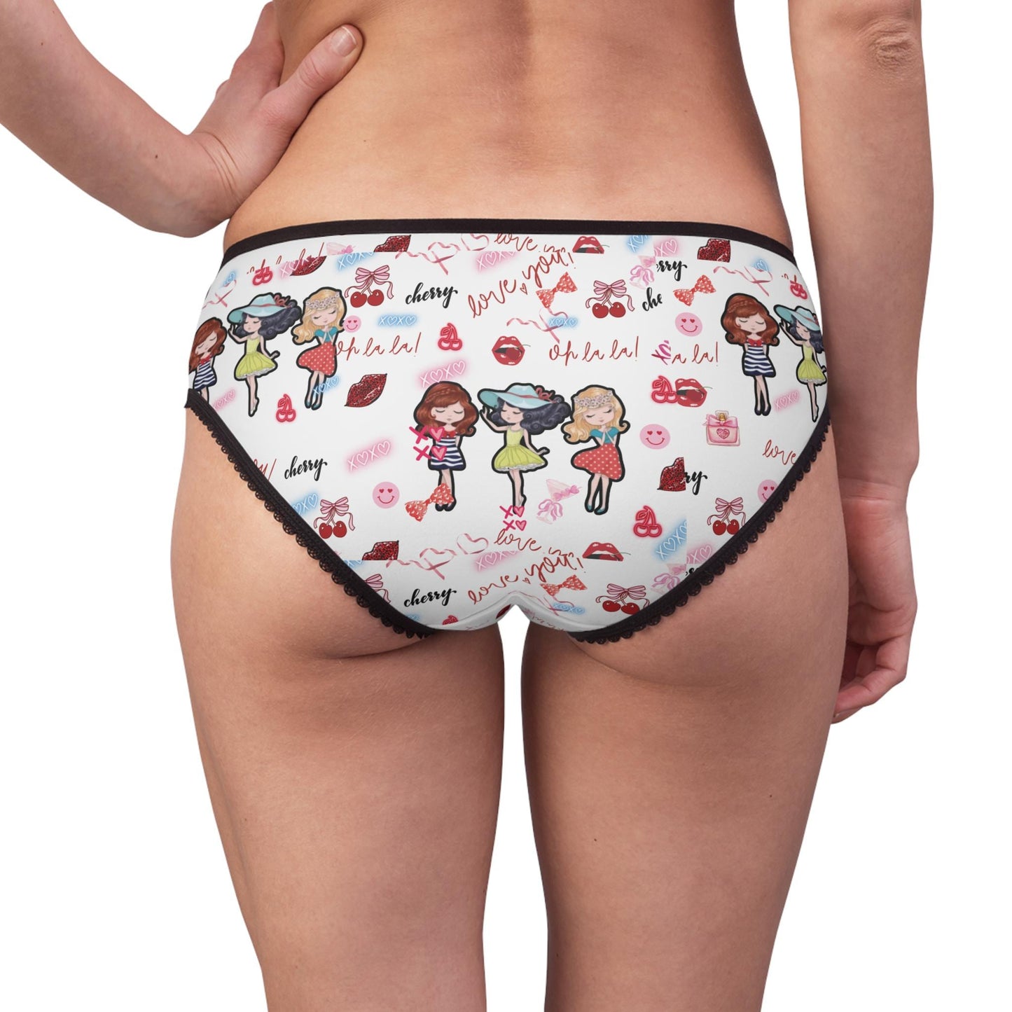 Playful Women's Briefs: Cute, Comfy Lingerie & Underwear - Fun Prints for Everyday Comfort