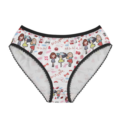 Playful Women's Briefs: Cute, Comfy Lingerie & Underwear - Fun Prints for Everyday Comfort