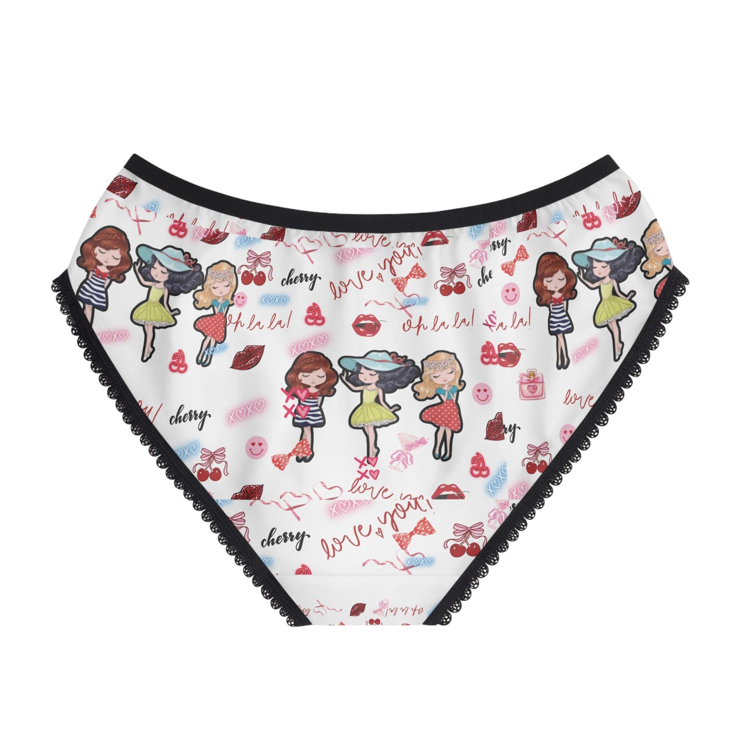 Playful Women's Briefs: Cute, Comfy Lingerie & Underwear - Fun Prints for Everyday Comfort