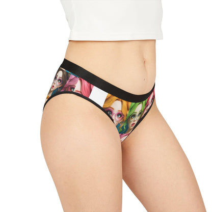 Vibrant AOP Panties: Stylish Everyday Lingerie, Bold Fashion Statement, Unique Gift for Her
