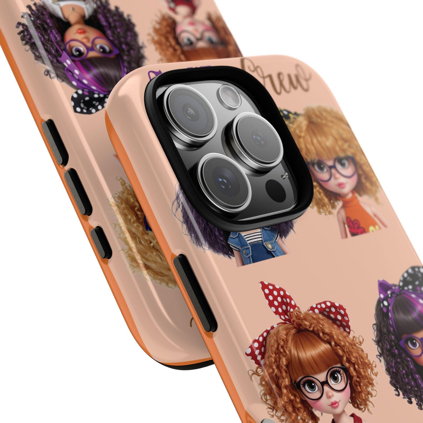 Nerdy Fashion Doll Phone Case: Protective iPhone, Samsung, Pixel Cover