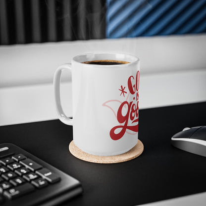 God is Love Coffee Mug: Inspirational Christian Gift, 11oz/15oz