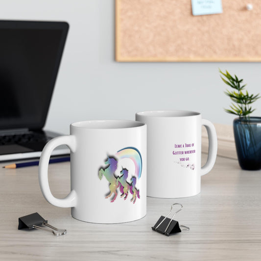 Magical Unicorn Coffee Mug: Colorful Ceramic Kitchen Decor