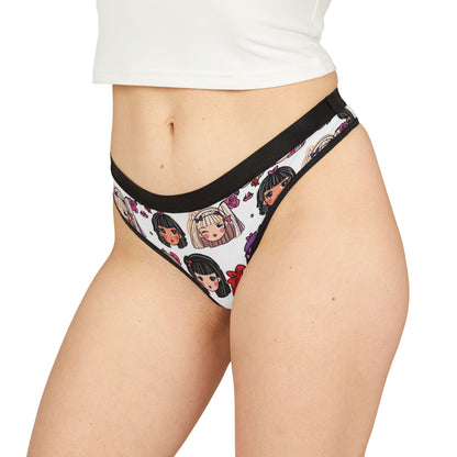 Anime Girl Panties, Thong, Cute Kawaii Seamless Underwear