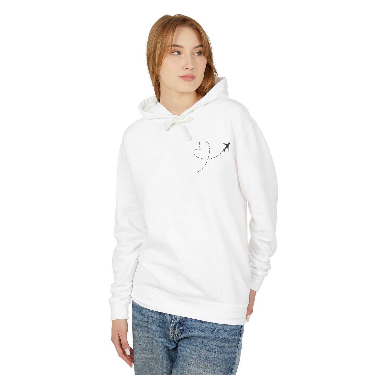 Mentally on Airplane Mode Hoodie, Aesthetic Cute Sweatshirt for Mental Escape, Hoodie and Sweatshirt lovers, 75% OFF