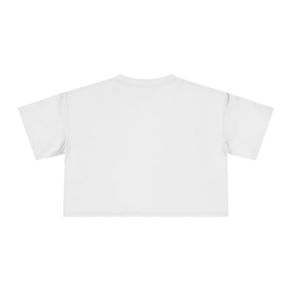 Spooky Cat Crop Tee: Halloween Women's Top, Gift for Cat Lovers