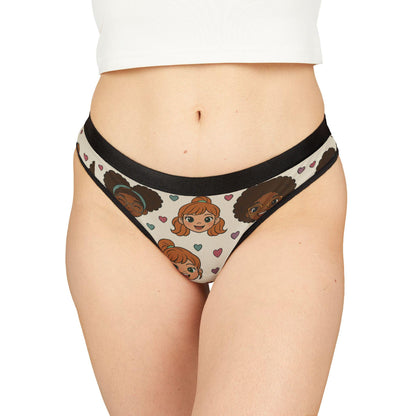 Kawaii Anime Doll Face Underwear: Cute Otaku Girl Lingerie, Bold Cartoon Panties, Nerdy Cosplay Gift