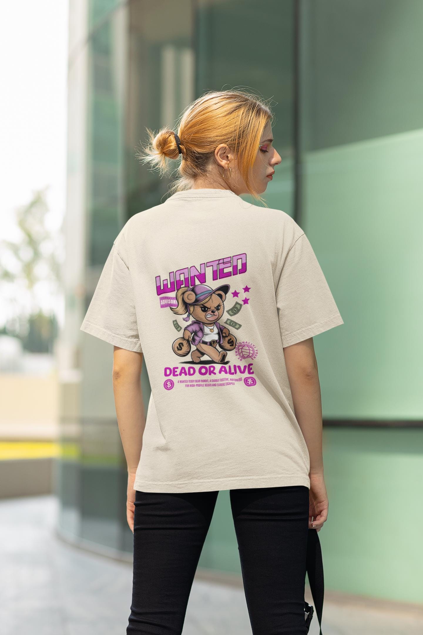 Trendy Graphic T-Shirt with Cashbandit Design, Cool Streetwear, Casual Everyday Tee, Unique Gift for Fashion Lovers
