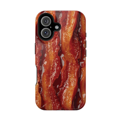 Bacon Lovers Phone Cases, Fun Foodie Gift, Funny Accessory, Holiday Present, Unique Phone Cover