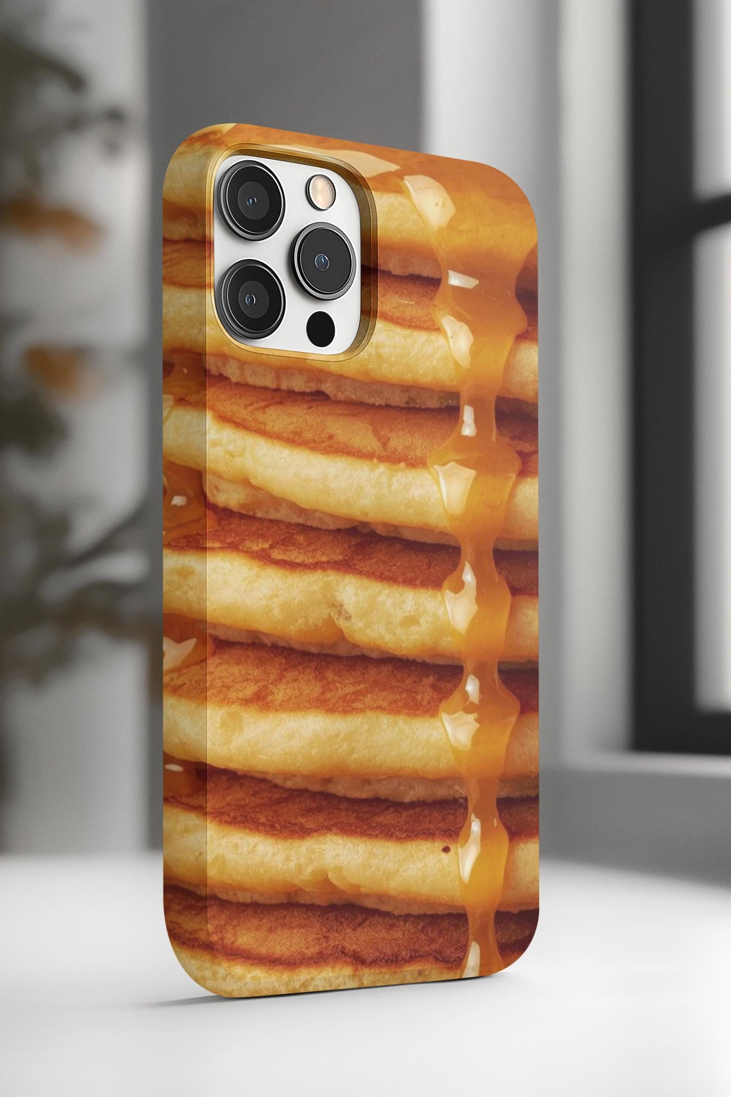 Dulce de Leche Pancake Phone Case: Foodie Gift, Magnetic, Tough