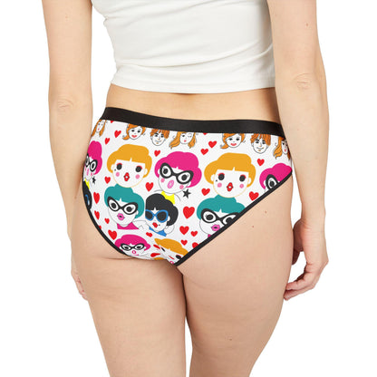 Kawaii Anime Girl Panties: Colorful Pop-Art Underwear
