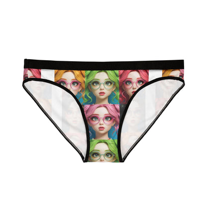 Vibrant AOP Panties: Stylish Everyday Lingerie, Bold Fashion Statement, Unique Gift for Her
