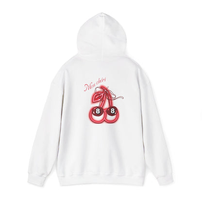 Vibrant Cherry Bomb Graphic Hoodie | Unisex Pink Streetwear Sweatshirt for Trendy Casual Style