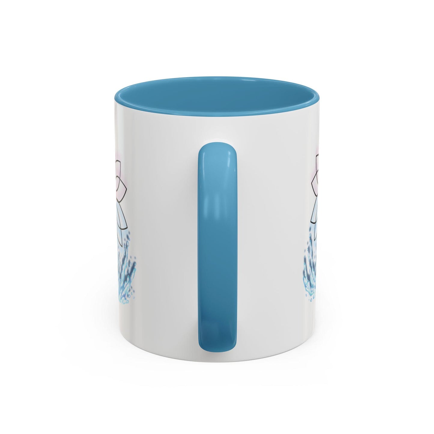 Lotus Coffee Mug: Inspirational Floral Tea Cup, Meditation Gift