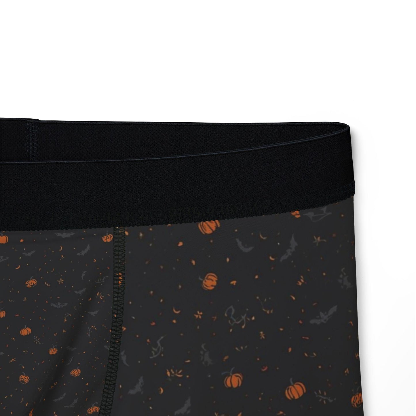 Subtle Halloween Boxer AOP Briefs, Fall Print Mens Underwear, Seasonal Gift