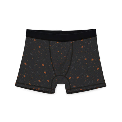 Subtle Halloween Boxer AOP Briefs, Fall Print Mens Underwear, Seasonal Gift