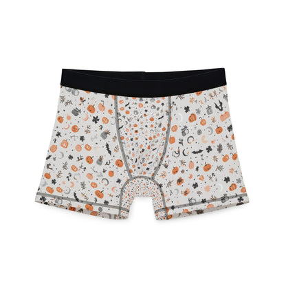 Fun Halloween Patterned Men's Boxers, Comfortable Underwear, Gift for Him, Casual Everyday Wear, Unique Style, Novelty Boxers